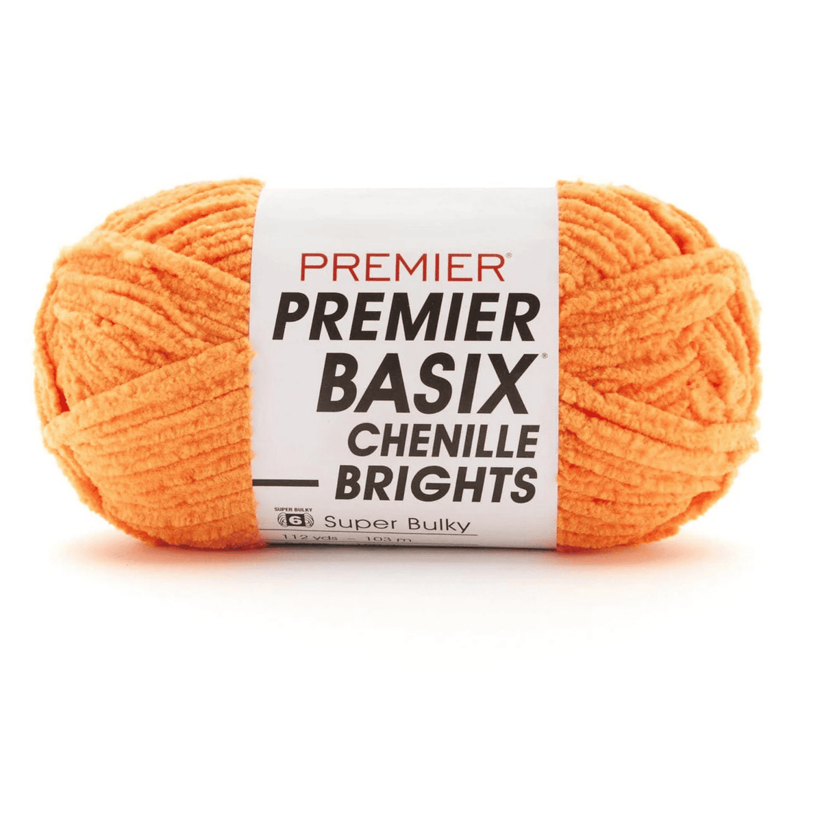 21 Tangerine · Premier Basix Chenille Brights
