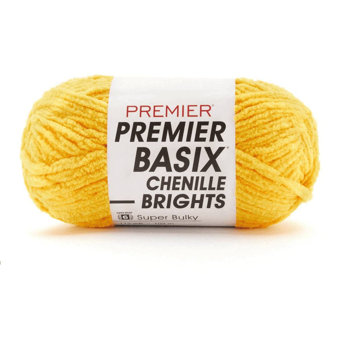 22 Lemon · Premier Basix Chenille Brights