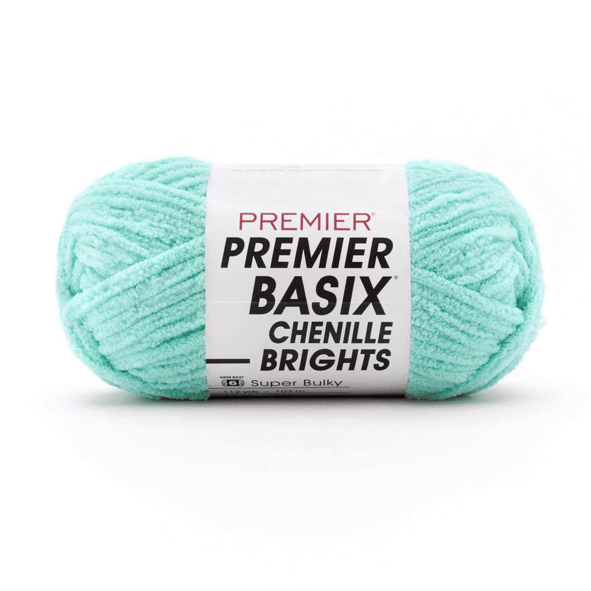 33 Mint · Premier Basix Chenille Brights