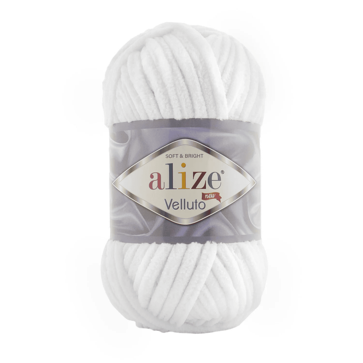 55 Blanc · Alize Velluto