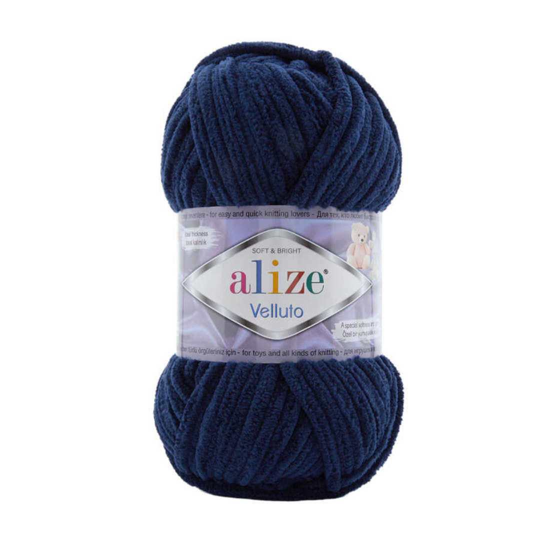 58 Bleu Nuit · Alize Velluto
