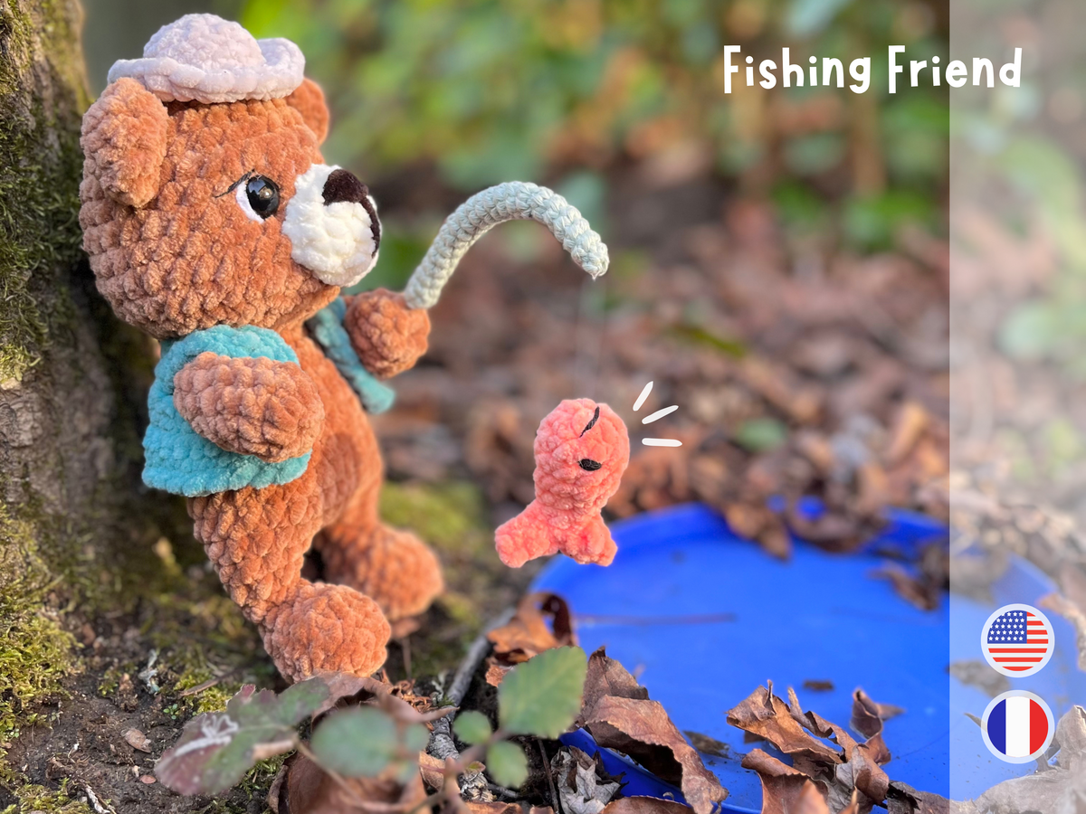 Maple the Squishy Bear · PDF Crochet Pattern · Maple l'Ourson
