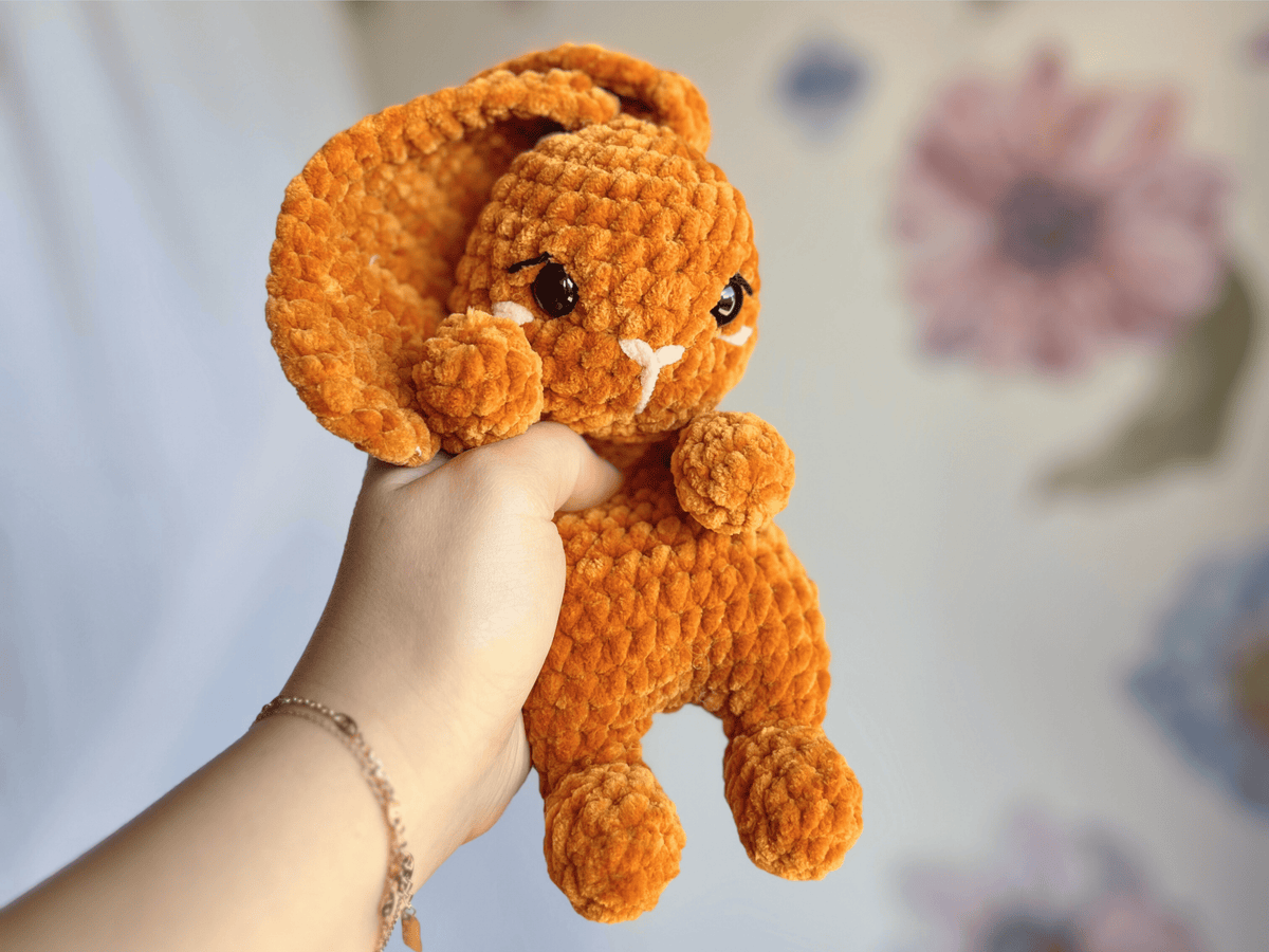 Hop Hop Bunny · PDF CRochet Pattern · Lapin Hop Hop