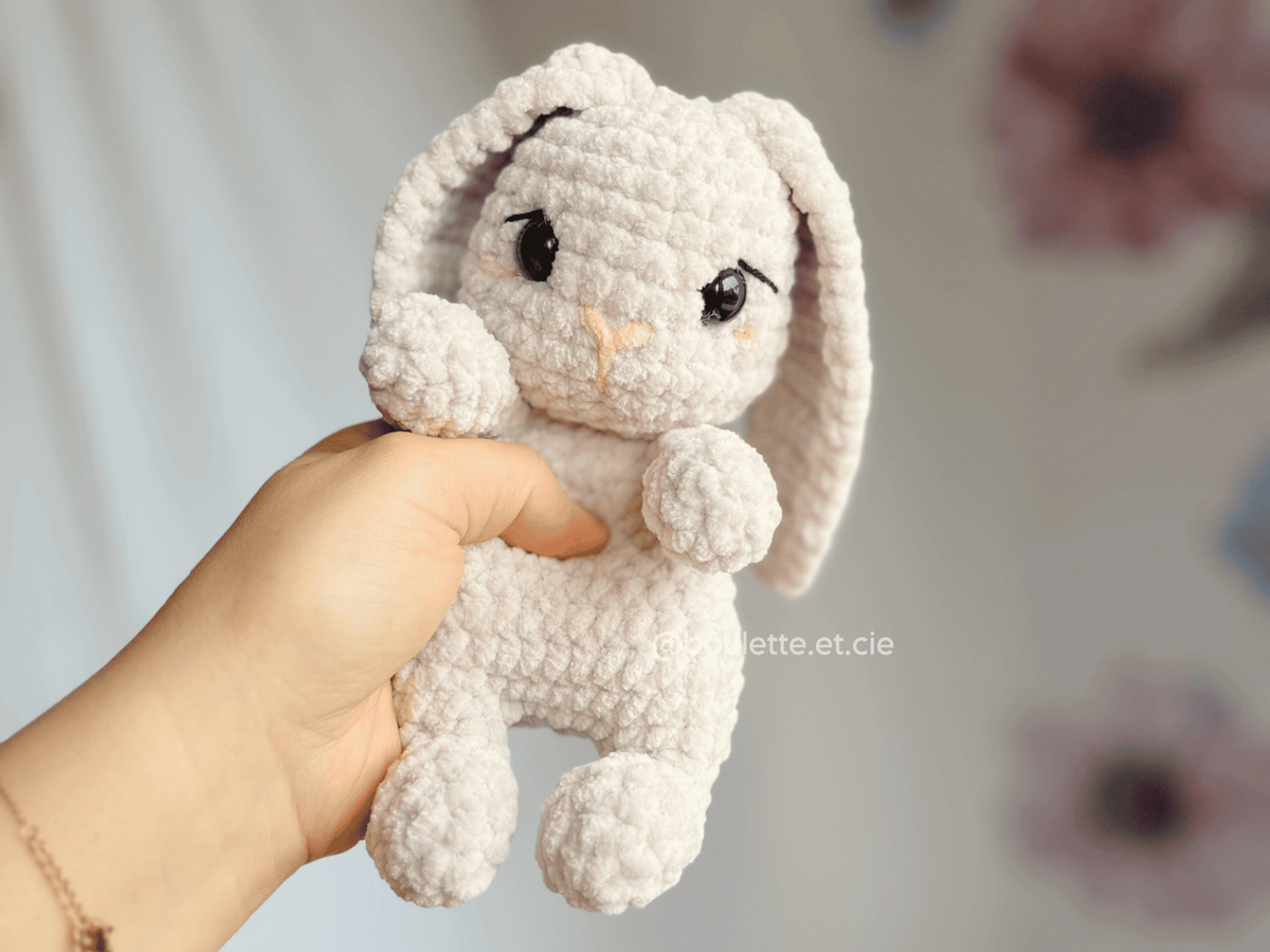 Hop Hop Bunny · PDF CRochet Pattern · Lapin Hop Hop