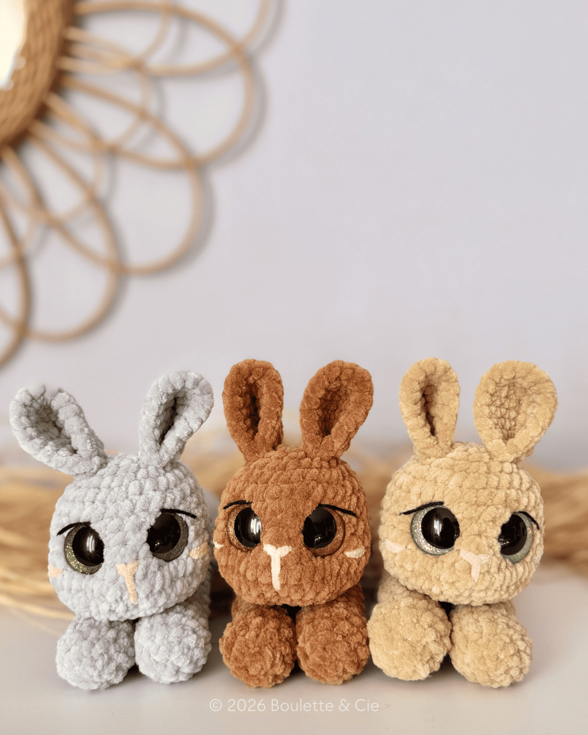 Snugglebun · Bunny · Peluche Lapin · PDF Crochet Pattern · Tutoriel Crochet
