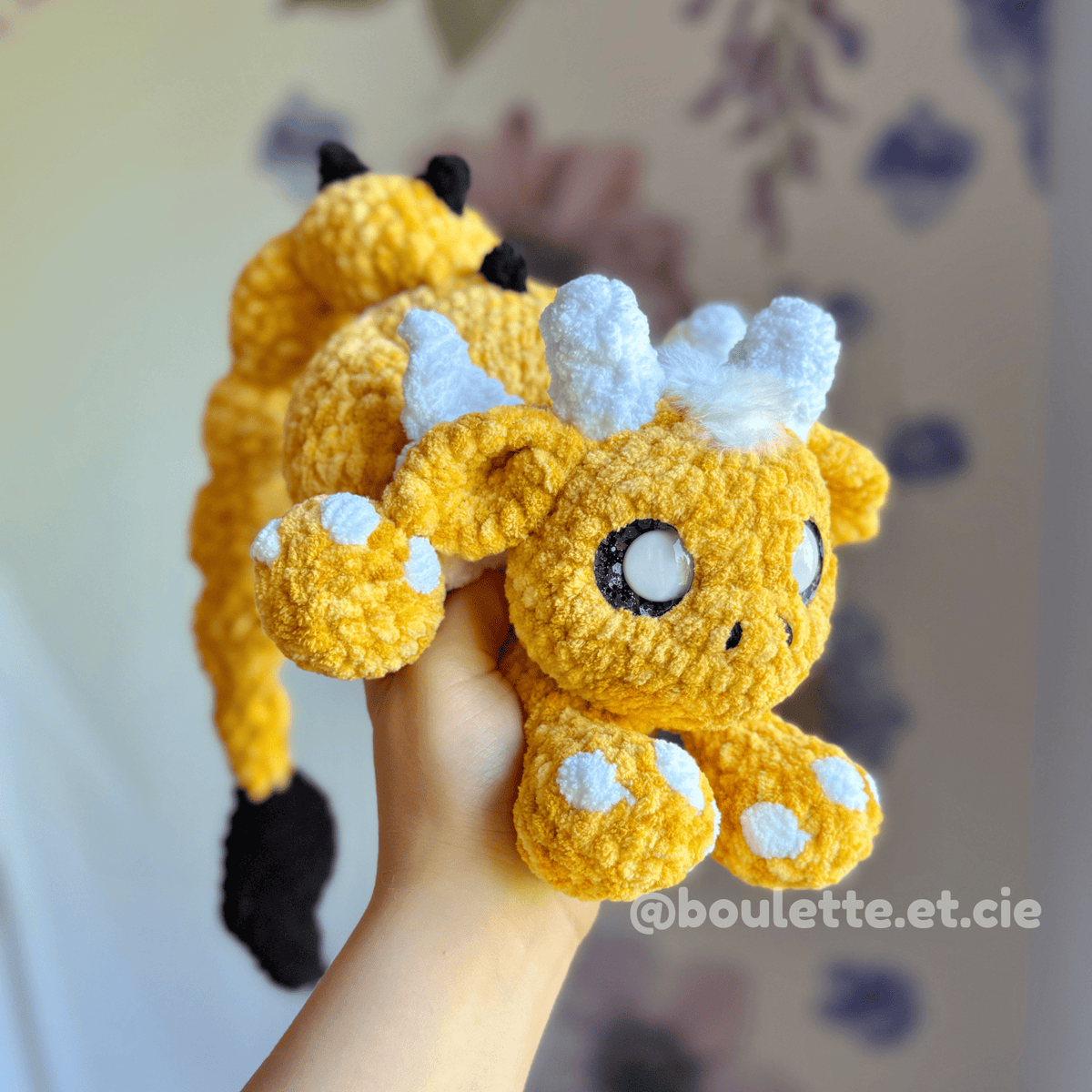 Wuzi the Scorpion-Tailed Dragon · Crochet PDF Pattern · Wuzi le Dragon-Scorpion
