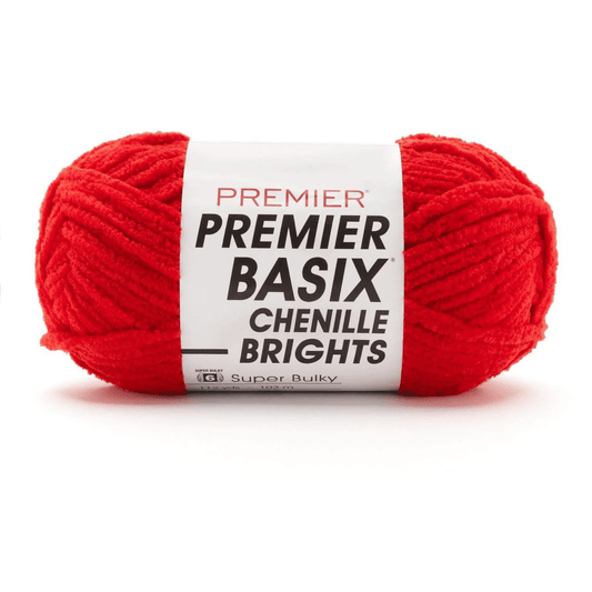 18 Poppy · Premier Basix Chenille Brights