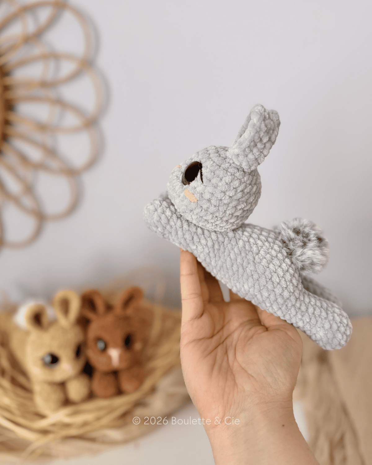 Snugglebun · Bunny · Peluche Lapin · PDF Crochet Pattern · Tutoriel Crochet
