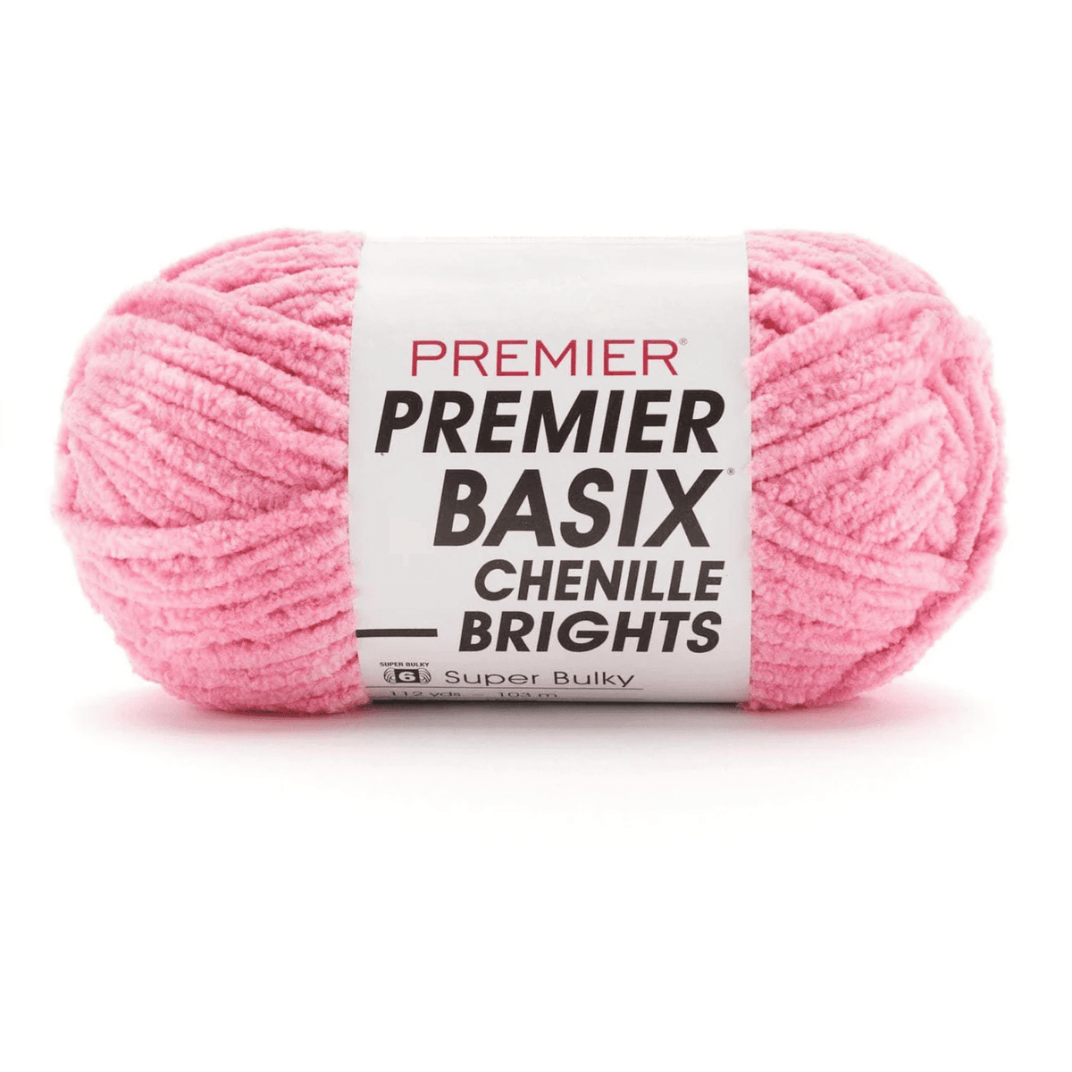 20 Bubblegum · Premier Basix Chenille Brights