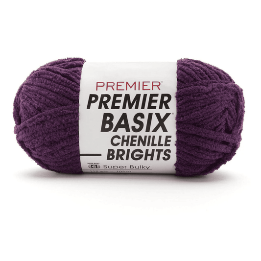 27 Eggplant · Premier Basix Chenille Brights