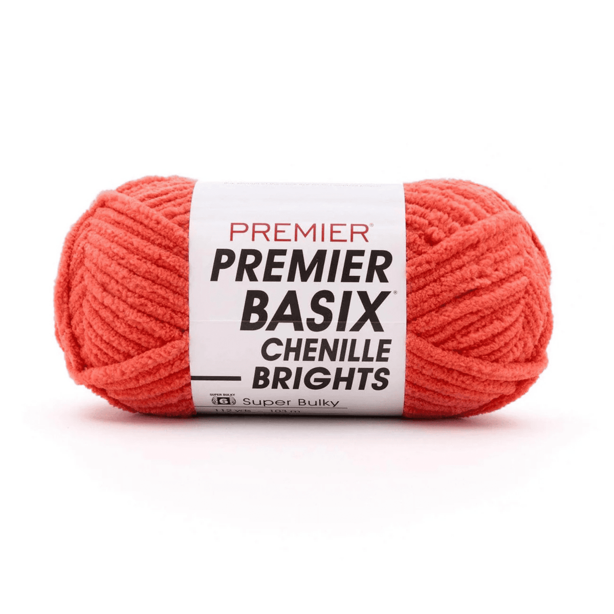 29 Hot Coral · Premier Basix Chenille Brights
