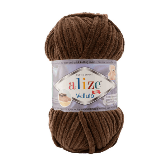 493 Chocolat · Alize Velluto