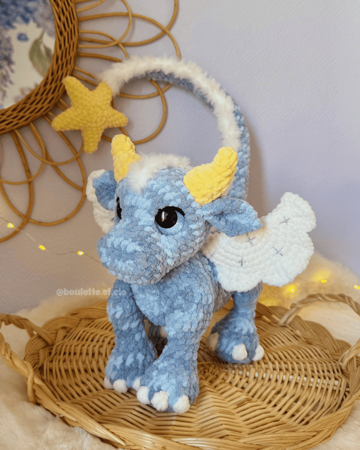 Nova, the sky dragon · PDF Crochet Pattern · Tutoriel de Crochet PDF