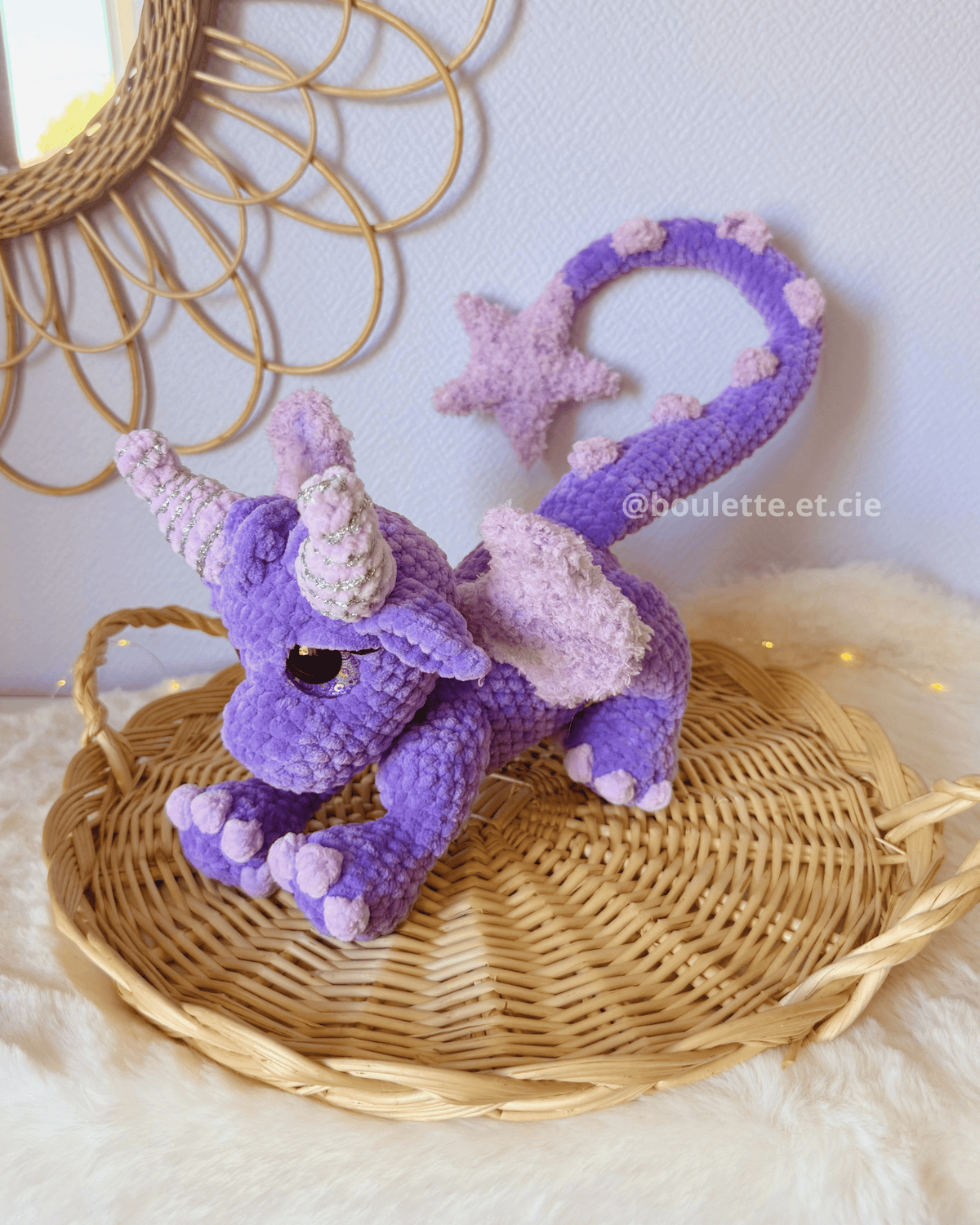 Nova, the sky dragon · PDF Crochet Pattern · Tutoriel de Crochet PDF