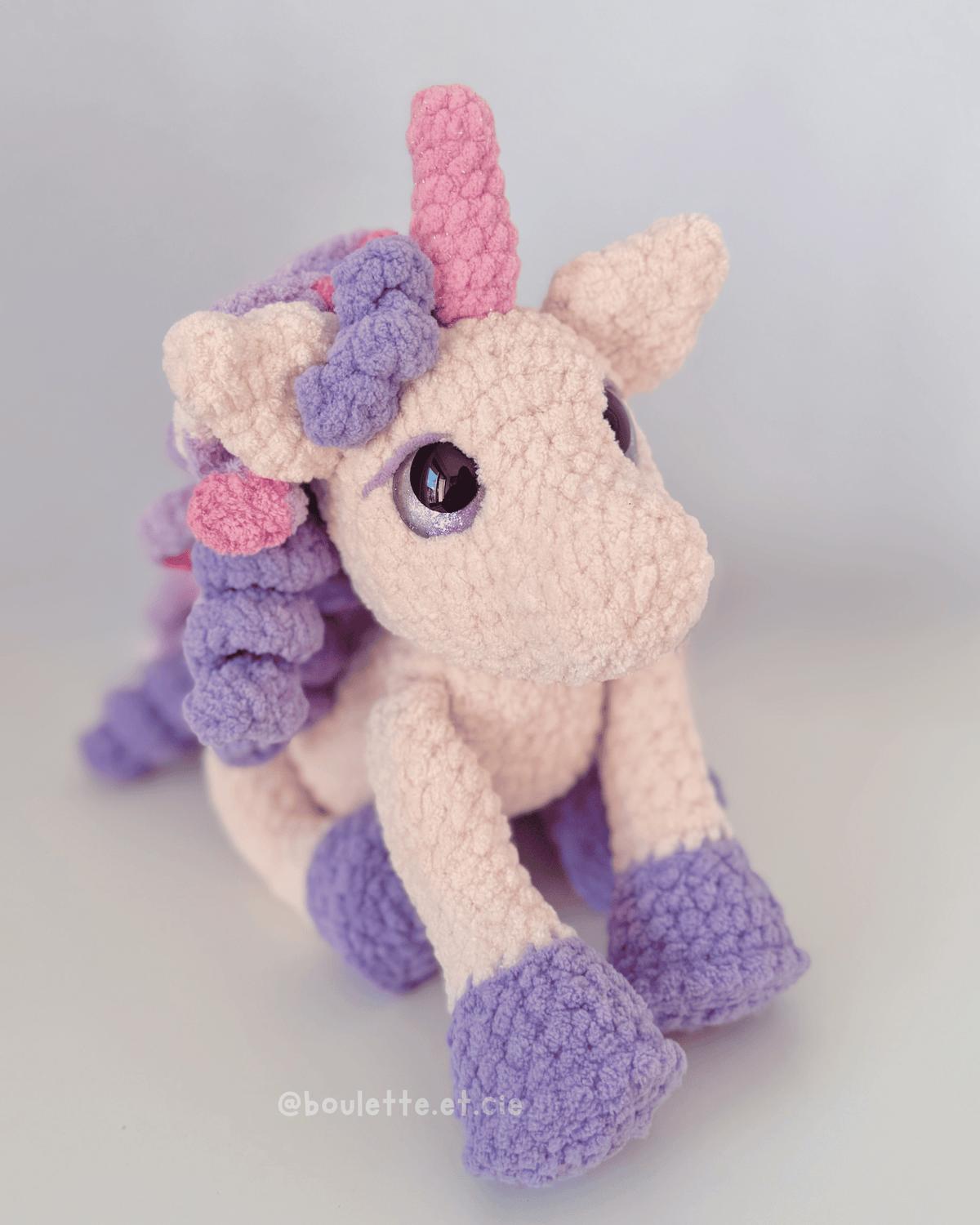 Juniper the Unicorn · PDF Crochet Pattern · Tutoriel de Crochet PDF · Peluche Licorne