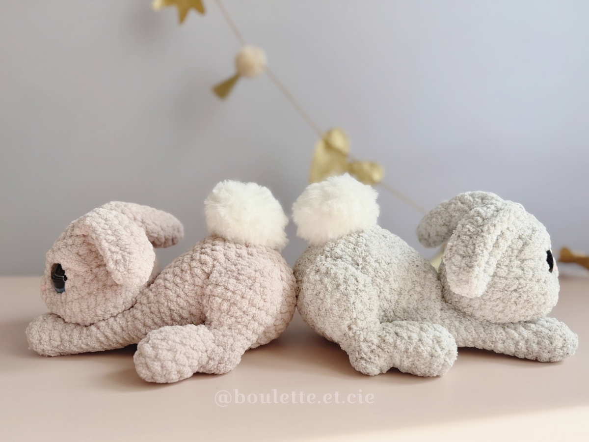 Benny the Curious Bunny · Crochet PDF Pattern · Benny le Lapin Curieux