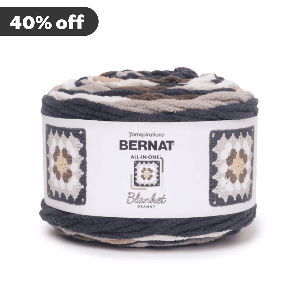 Bernat Blanket Granny · Asphalt