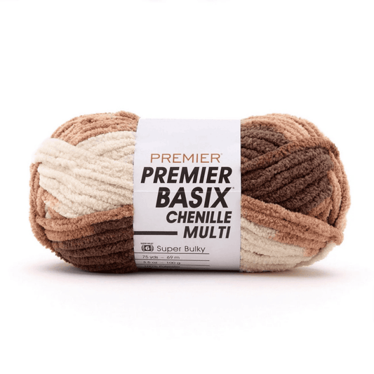 10 Cuddles · Premier Basix Chenille Brights Multi