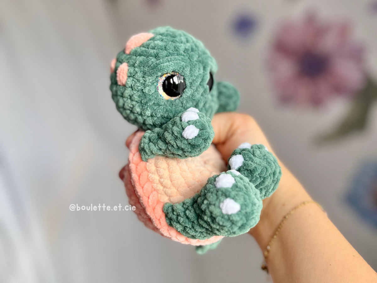 Tina Turtle · PDF CRochet Pattern · Tina la Tortue