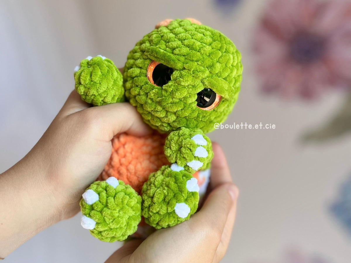 Tina Turtle · PDF CRochet Pattern · Tina la Tortue