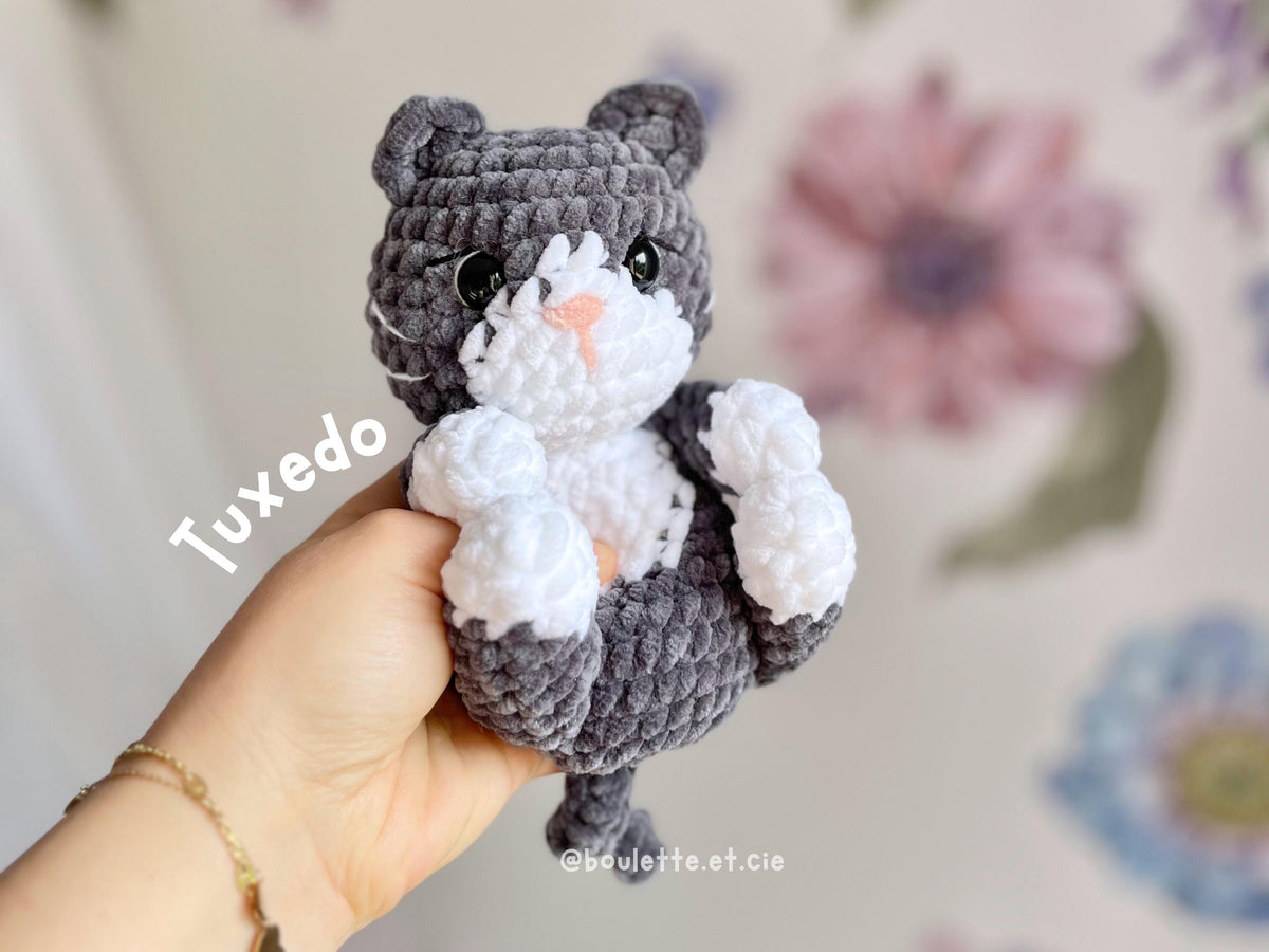 Katy the Squishy Kitty · PDF Crochet Pattern · Katty le Chaton Moelleux