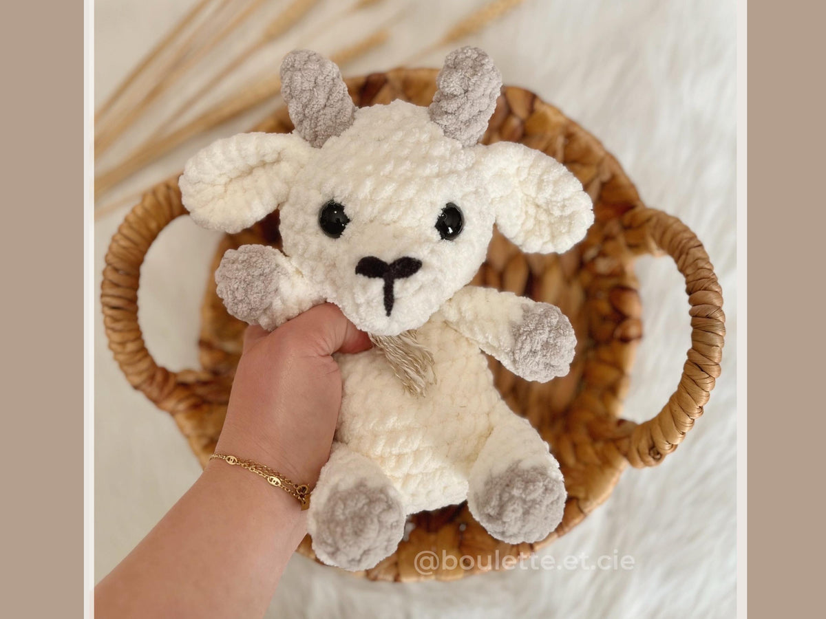 Oat the Goat · PDF Crochet Pattern · Oat la Chèvre