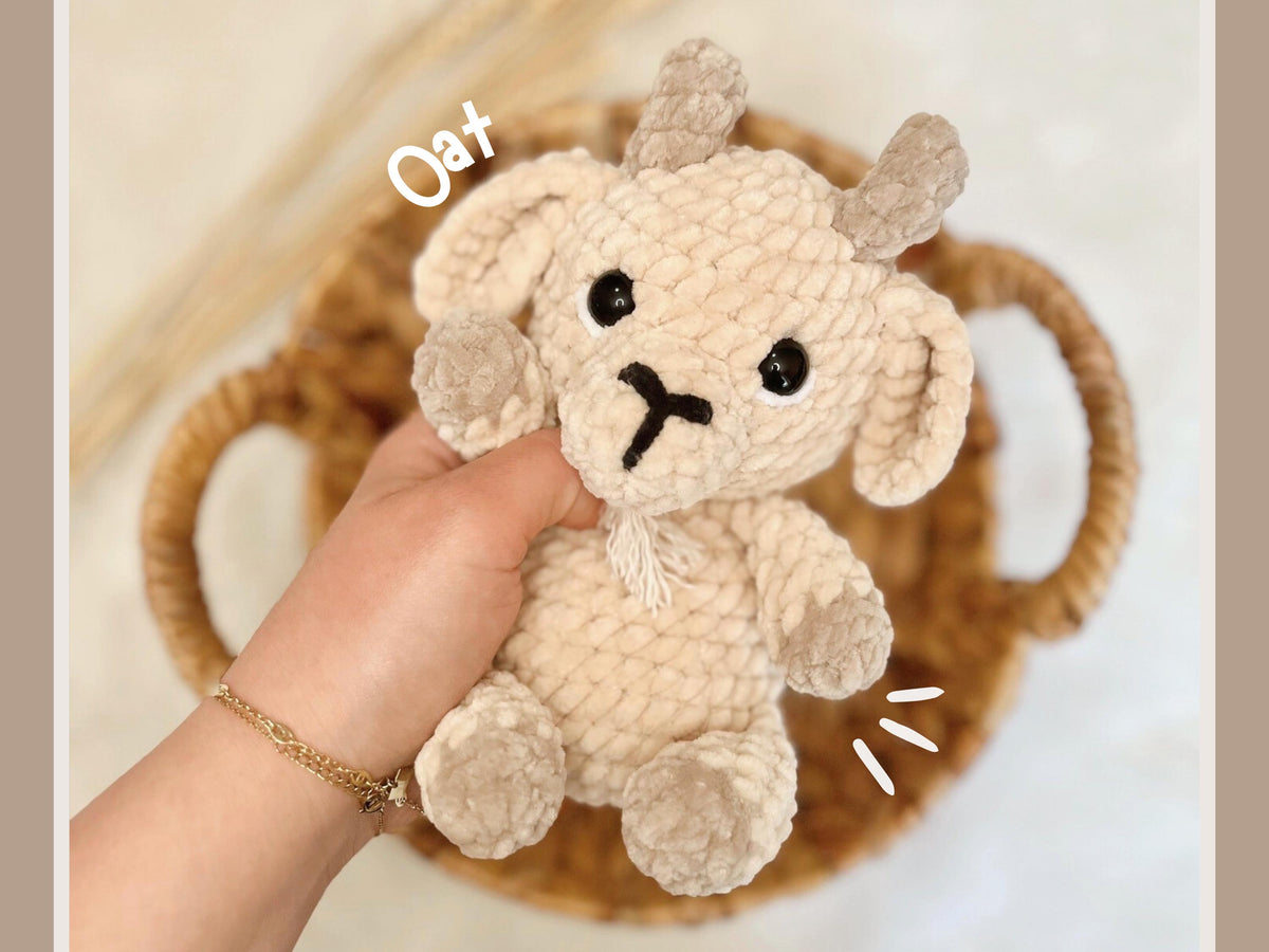 Oat the Goat · PDF Crochet Pattern · Oat la Chèvre