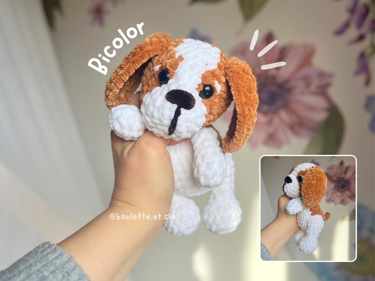 Molly the Puppy · PDF Crochet Pattern · Molly le Chiot