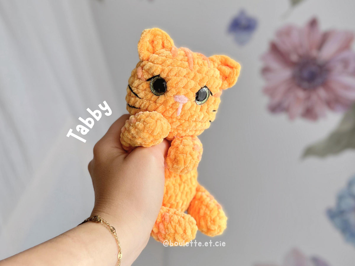 Katy the Squishy Kitty · PDF Crochet Pattern · Katty le Chaton Moelleux