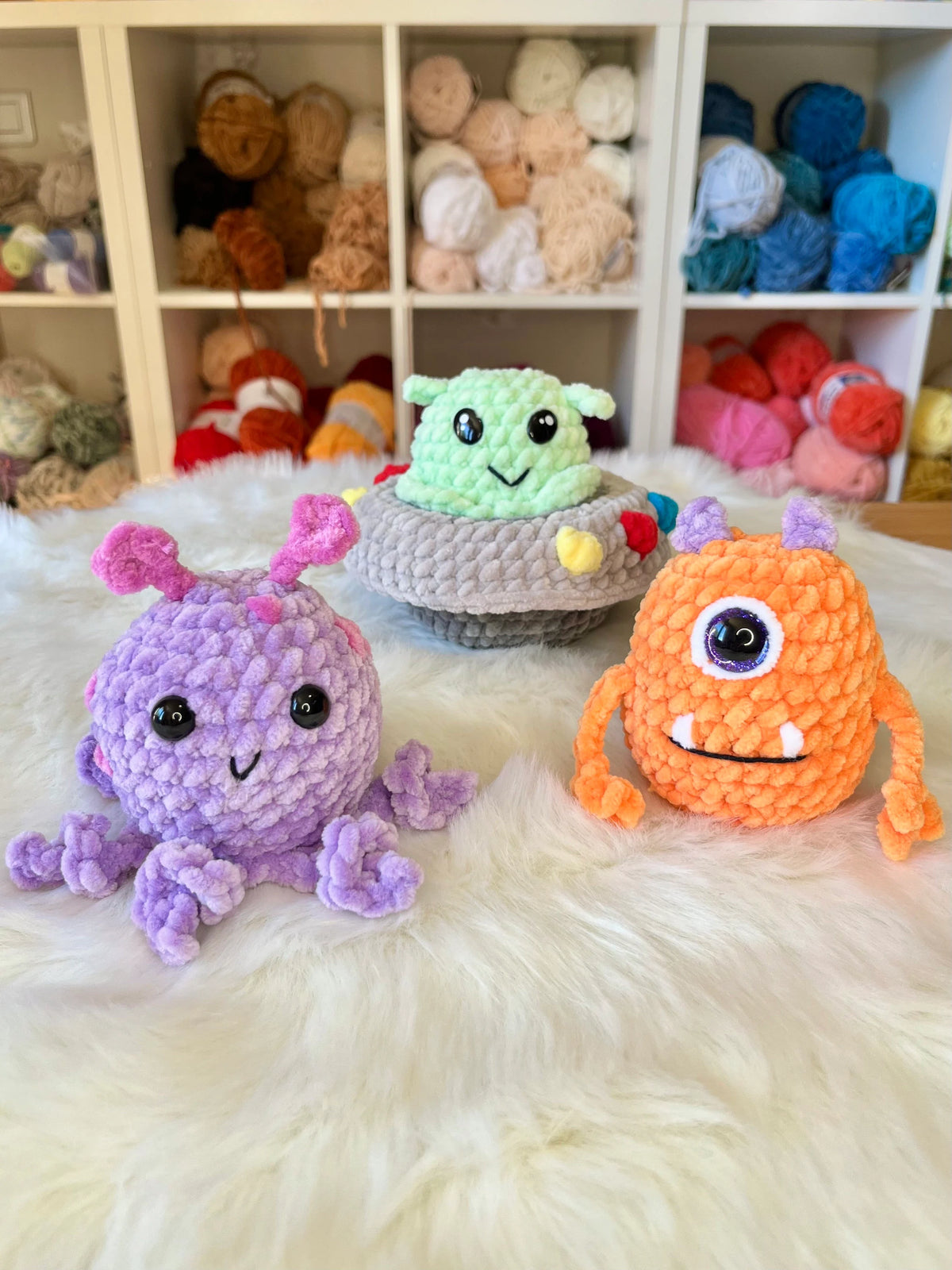 Chubby Aliens · PDF Crochet Pattern · Aliens Potelés