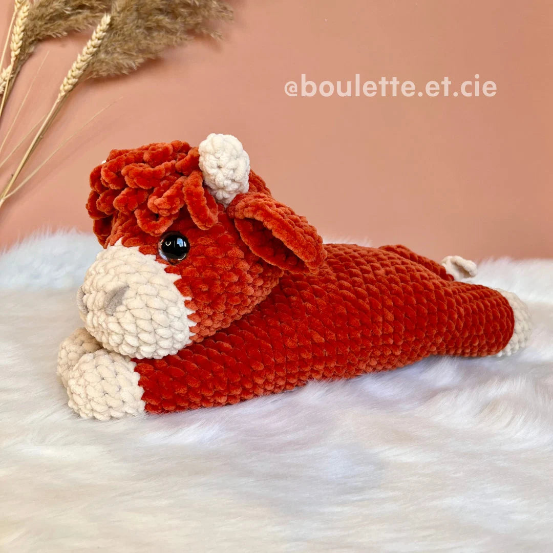 Lola the Lazy Cow · PDF Crochet Pattern · Lola la Vache Paresseuse