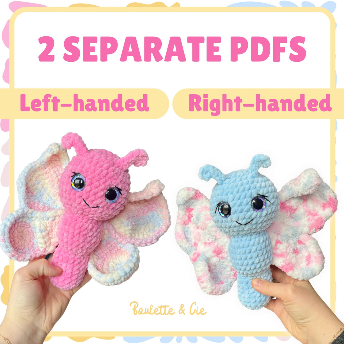 Maia the Butterfly · PDF Crochet Pattern · Maïa le Papillon