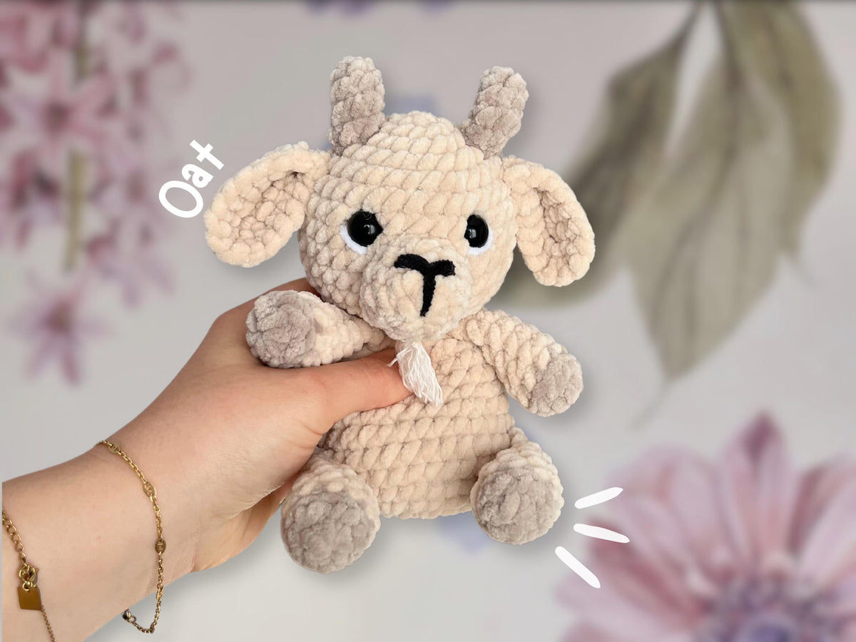 Oat the Goat · PDF Crochet Pattern · Oat la Chèvre